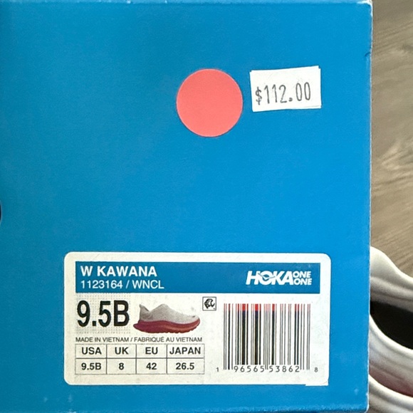 Hoka White and Pink Athletic Sneakers - Picture 2 of 7